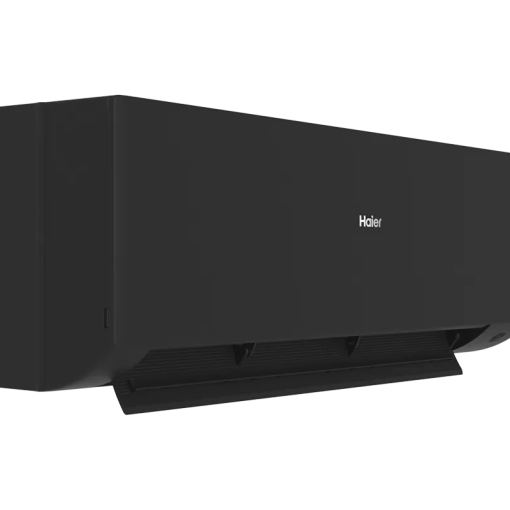 Κομψό κλιματιστικό Haier Expert Inverter Μαύρο Ματ σε εσωτερικό χώρο
